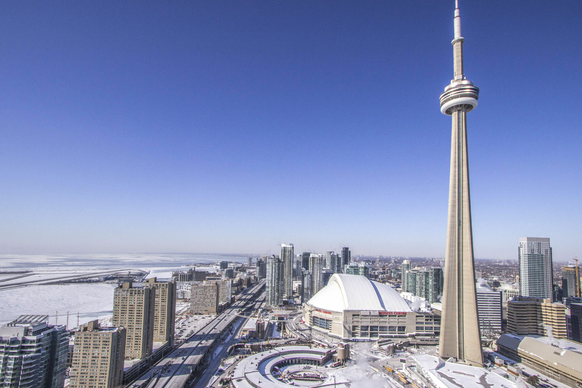 Ice - Lake And City View Toronto Bagian luar foto